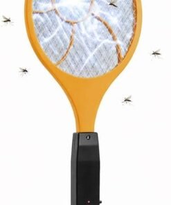 Electric Fly Zapper, Fly killer with Protective net Layer, Electric Fly Swatter, Pest Control Mosquito and Insect Catcher Racket, Lightweight Handy Killer Racket for Indoor and Outdoor