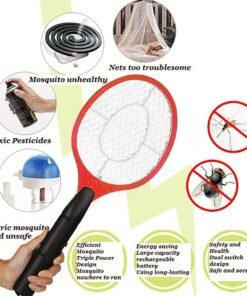 Alternative view of Swatter Bug Zapper Battery Operated Flies killer Indoor & Outdoor Pest Control Mosquito and Insect