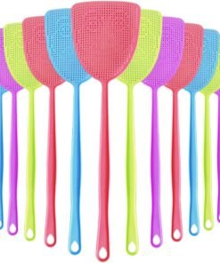 Ram® 12 Pack Fly Swatter Fly Catcher Insect Mosquito Wasp Pest Control With Long Handle Fly Swatters